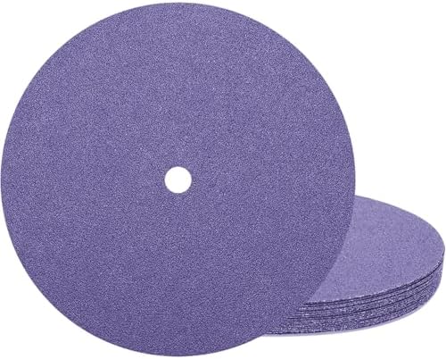 30 Pack 7" Sanding Disc for 2/3HP 500W Lawn Mower Blade Sharpener