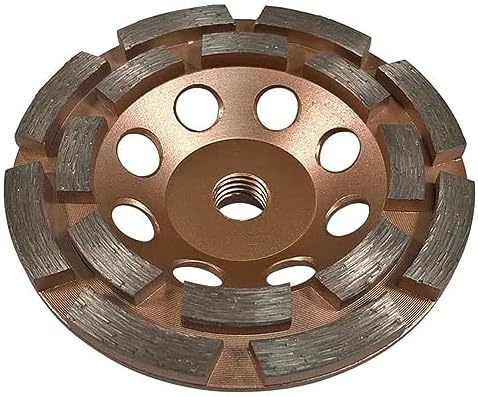 4.5" Diamond Grinding Wheel for Concrete 16 Dbl Row Segments 5/8"-11