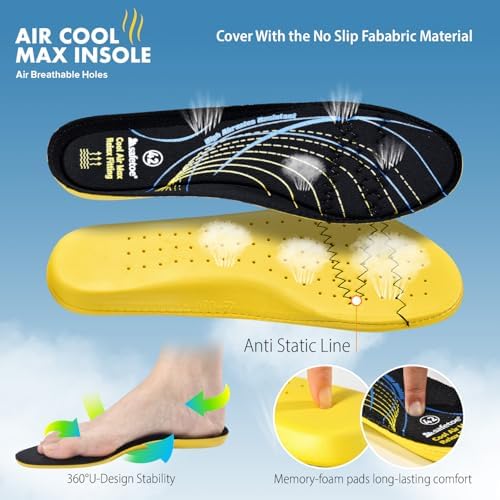 SAFETOE Welding Boots for Men - Composite Toe Safety Boot, Fire and 300 Heat Resistant, Welder Working Footwear