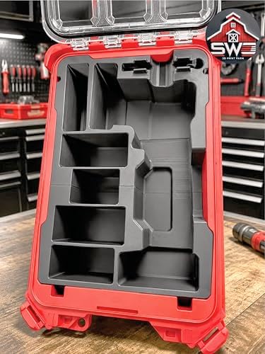 M12 FUEL Detail Sander 2531-20 Insert Organizer Compatible with Milwaukee Packout 48-22-8435