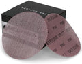 Serious Grit - 6-Inch P80 Grit Ceramic Mesh Sanding Discs - 50 Pack