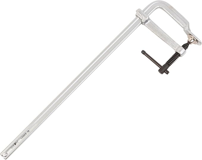 Wilton Light-Duty F-Clamp, 18" Opening, 4-3/4" Throat, 1200 Lbs. Clamping Force (Model 1200S-18)