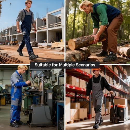 Steel Toe Shoes for Men Puncture Resistant Mens Safety Work Shoes