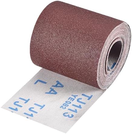 Sandpaper Roll 3Inch 10FT 120Grit Aluminum Oxide Emery Cloth Roll