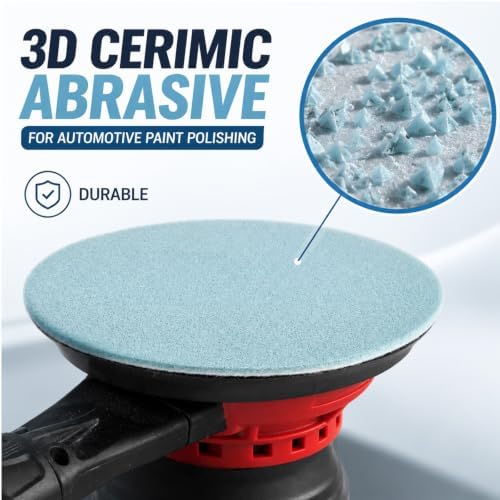 6 Inch Foam Disc Sanding Discs 15PCS Foam Backed Discs 5000 Grit