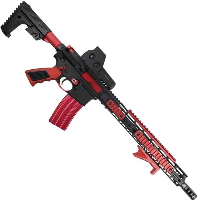Gotical Combo of 5 Slots & 7 Slots M-Lock Rail Picatinny Rail Section Adapter Super Value Pack M-Lock with Set of Screws ML0K Picatinny Accessory Rail (Pack of 8 - Slots, Trigger & Attachment)