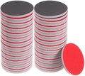 uxcell 50pcs 1200 Grit Sanding Sponge 3" Hook and Loop Sponge Sanding Disc