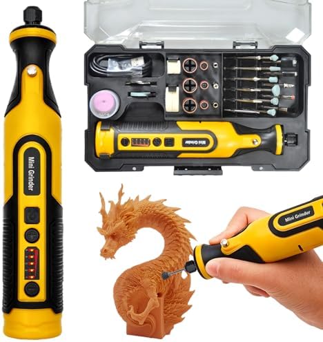 7.2V Mini Cordless Rotary Tool, 59 Attachments for DIY Crafts