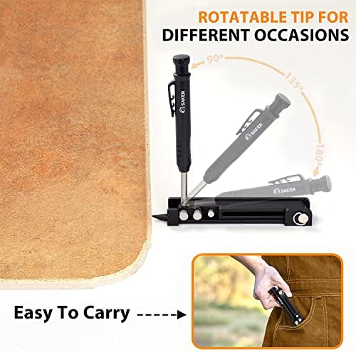 Saker Multi-function Scribing Tool,Aluminum Alloy Scribe Tool