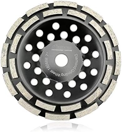 SHDIATOOL 7-Inch Diamond Concrete Grinding Cup Wheel for Angle Grinder