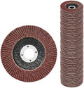 4.5 Inch Flap Discs 40 PCS - Assorted Grit 40 60 80 120 Aluminum Oxide Abrasive Grinding Discs, Angle Grinder Sanding Wheels for Metal Wood