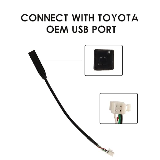 16PIN Car Stereo Wiring Harness Canbus for Toyota Camry RAV4 Corolla Tundra Highlander 2007-2012, Radio Wire Harness Power Cable Compatible with Android Head Unit JBL AMP Backup Camera SWC