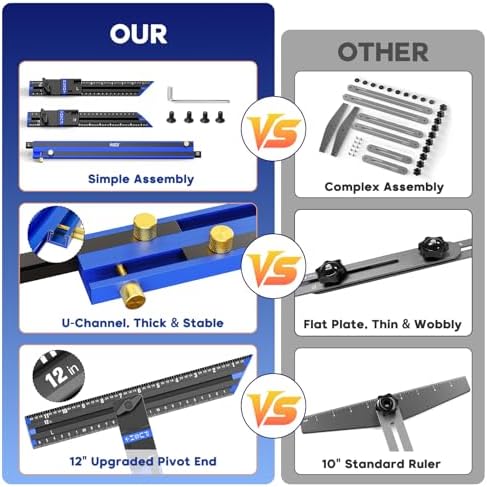 Stair Tread Template Tool - No Assembly Required Stair Tread Jig