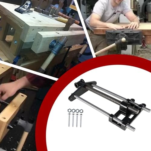 findmall 10 Inch Woodworking Front Vise Cast Iron for Making Woodworking