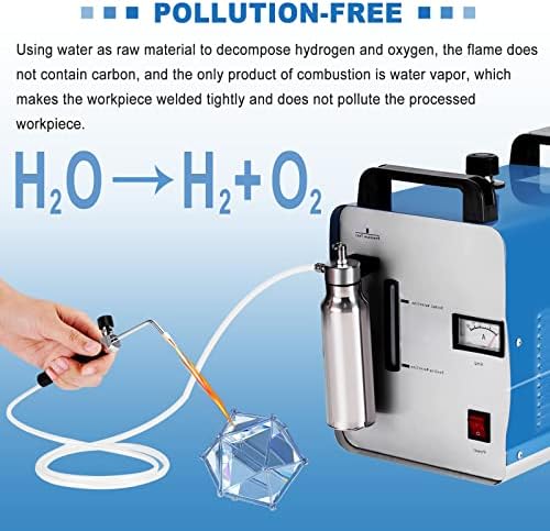 Acrylic Flame Polisher Oxy-Hydro Generator Water Welder Flame Polisher 75L/H Acrylic Flame Polishing Machine (H160)
