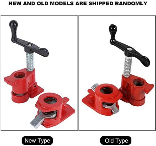 Woodworking Clamp Set for Workbenches 4 Sets 3/4 of Heavy Duty Iron Wood Metal Clamp Workholding Devices