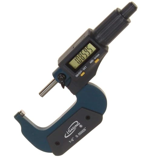 iGaging Digital Micrometer w Data Output 0-6"/0.00005"/0.001mm