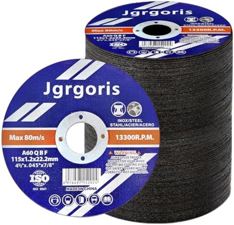 4 1/2 Cut Off Wheels,150 Pack Angle Grinder Cutting Wheel, 7/8" Arbor, DIY