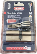 ABUS Door Cylinder XP20S Profile Cylinder with Security Card and 3 Keys 76645
