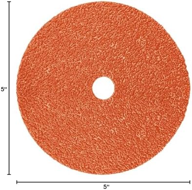3M Cubitron II Fibre Disc, 987C, 36+, 5 in x 7/8 in, Die 500P