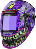 ARCCAPTAIN Auto Darkening Welding Helmet, 3.94"X3.66" Large Viewing Screen