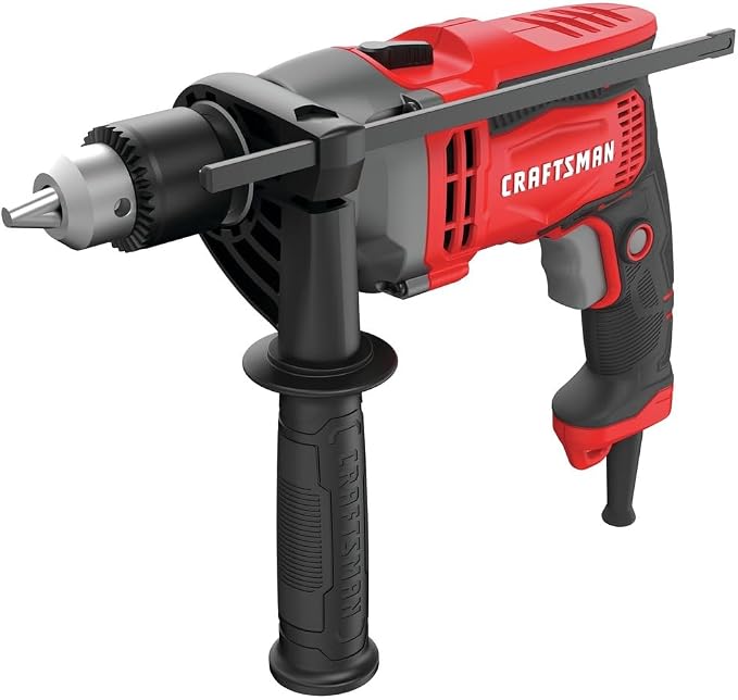CRAFTSMAN CMED741R 7 Amp 1/2 in. Corded Hammer Drill (Renewed)