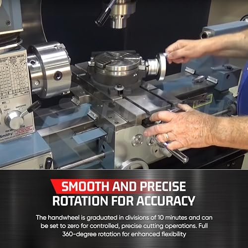 4" Rotary Table for Milling Machine, Horizontal & Vertical, 100mm