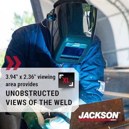 Jackson Safety Insight Auto Darkening Welding Helmet, ADF Hood - ANSI Z87.1