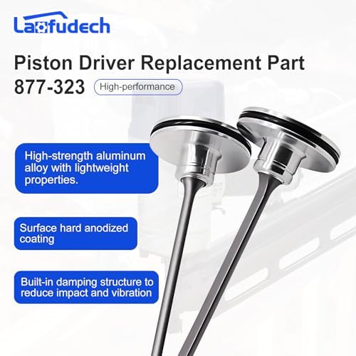 877-323 Piston Driver Replacement Part for Hitachi NR83 NR83A NR83A2 NR83A2(S) Hitachi Framing Nailer Gun Parts Replaces 877 323 SP 885-915 (6 Pack)