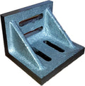 HHIP 3402-0301 3-1/2" x 3" x 2-1/2" Slotted Angle Plate, Webbed