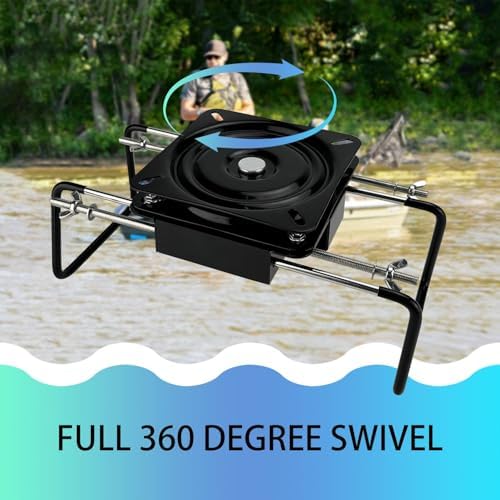 Metal Boat Seat Clamp with Swivel