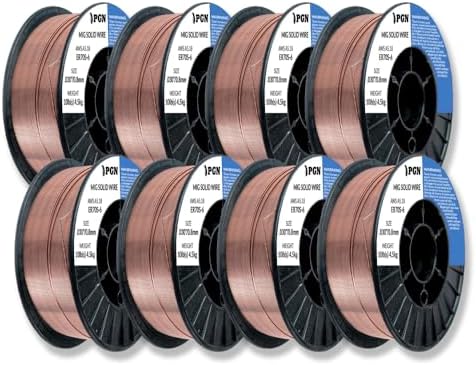 PGN ER70S-6 .030" (8 Pack) Solid MIG Welding Wire - 10lb Spool
