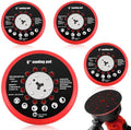 6" Replacement Sander Pad Compatible with Bosch Get75-6n, 4 Set