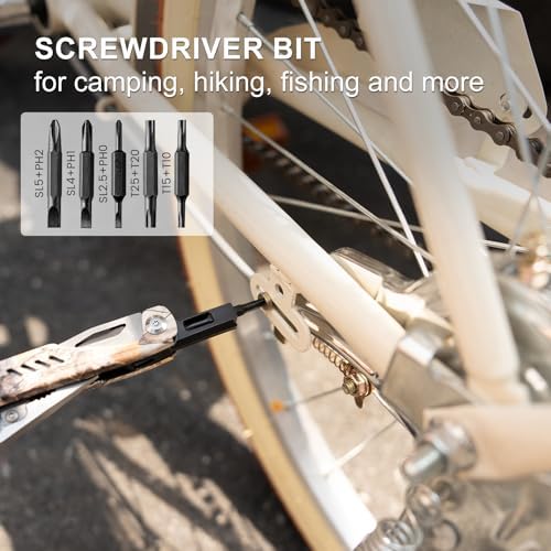 PERWIN Multitool - 26 in 1 Multi Tool Pliers with Pocket Knife, Bottle Opener, Saw, EDC for Survival Camping, Hunting and Hiking, Stainless Steel