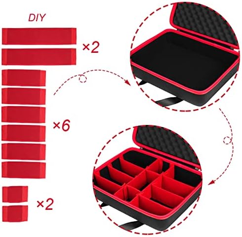 khanka Hard Case for Milwaukee Orbital Detail Sander + Hard Case for Milwaukee M12 M18 Battery and Charger