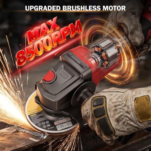 Angle Grinder Cordless for Milwaukee M18 18V Battery