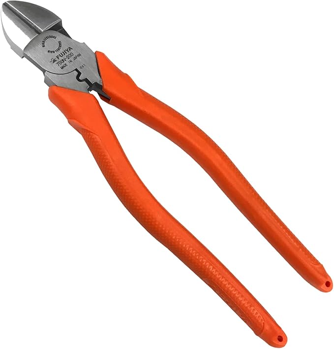 FUJIYA Tools, 700N-200, High Leverage Diagonal Cutting Nippers, 8 Inch