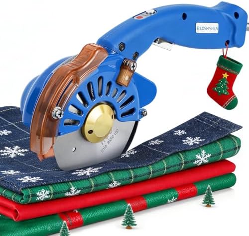 BAOSHISHAN 100mm Plug-in Electric Fabric Rotary Cutter Heavy Duty