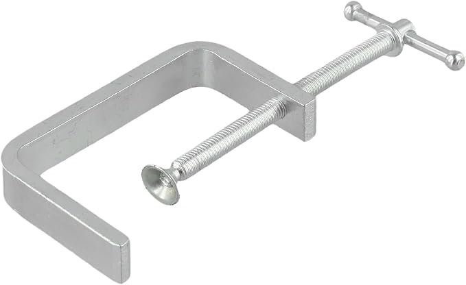 Stainless Steel C Clamps, 0-100 Mm 4 Sizes C Clamp, Heavy Duty Woodworking Clamp With Wide Jaw Openings For Carpentry Woodwork Building Wood, Plastic, Stone, Metal Stable Clamping(0-85mm)
