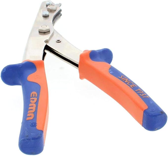Speedway Motors Sheet Metal Nibbler Hand Tool with Adjustable Cutting Head, Precision Metal Shear for Automotive Fabrication, Bodywork & Sheet Cutting, Ergonomic Grip