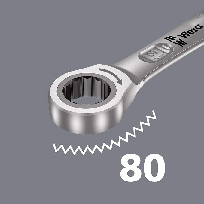 Wera 05020070001 6001 Joker Switch Ratcheting combination wrenches, with switch lever, 15 x 199 mm