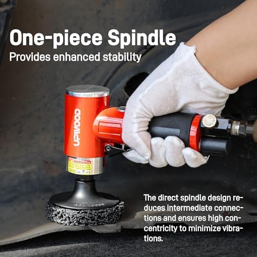 3-Inch Air Right Angle Sander Kit with 41 Roll Lock Discs