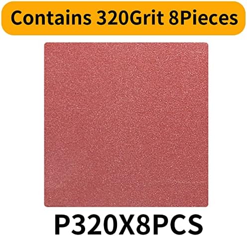 4x36 Inch Sanding Belts 320 Grit 8Pack for Belt Sander