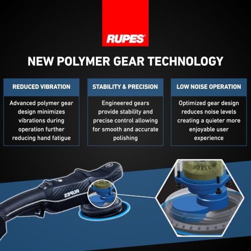 RUPES BigFoot HLR15 iBrid & HLR75 iBrid Mini Random Orbital Polisher Kit