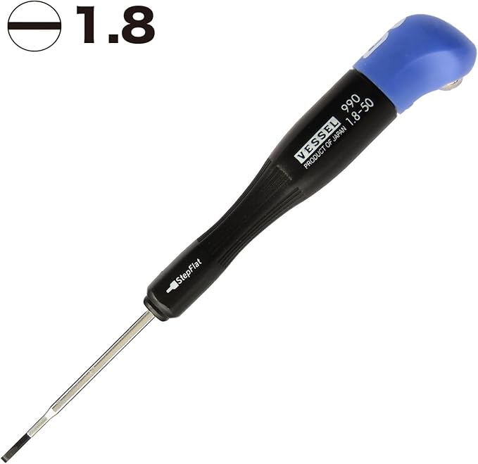 VESSEL Precision Screwdriver G-Grip -1.8 x 50 990