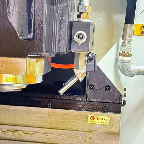 Inclined High-Pressure Cooling Nozzle * 5PC. Installation Thread 1/8" PT 10/30/50mm 304 Material, Suitable for CNC Machine Tools, Lathe Water Spray Jet Cooling.（HTAP-1/8-10)