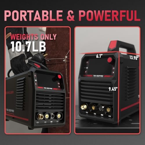 YESWELDER 205A Tig Welder Pulse STICK/DC TIG/PULSE TIG 3 in 1 TIG-205P
