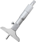 Outside Micrometer 0-25/50mm Depth Micrometer 0.01mm Depth Micrometer Gauge with rods Depth Caliper Measuring Tools