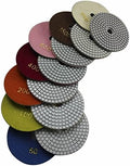 3 inch Wet Diamond Polishing Pads to Polish Granite Stone Marble Concrete Travertine Terrazo