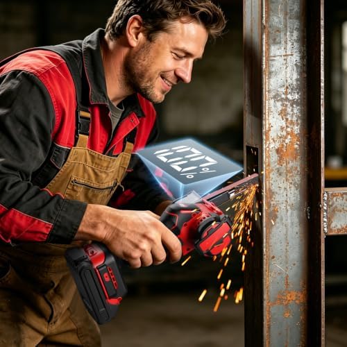 Belt Sander Compatible with Milwaukee 18V Battery 3/8"x13" Mini 5600FPM